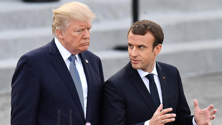 ترامپ: فرانسه نماینده ما برای دعوت ایران به مذاکره نیست