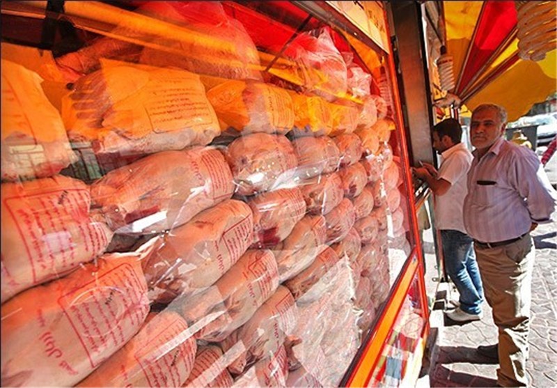 نوسانات قیمت مرغ در تهران تا ۱۰ روز آینده برطرف می‌ شود
