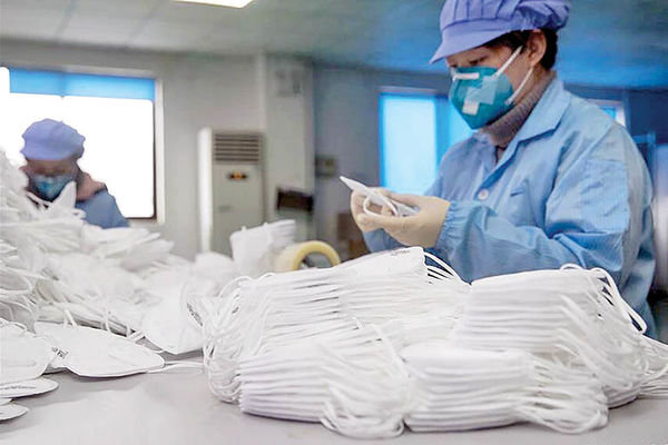 پکن ۳برابر بیشتر از کل دنیا ماسک تولید می‌کند